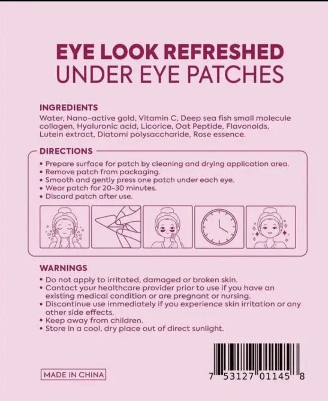 Eye Look Refreshed Patches