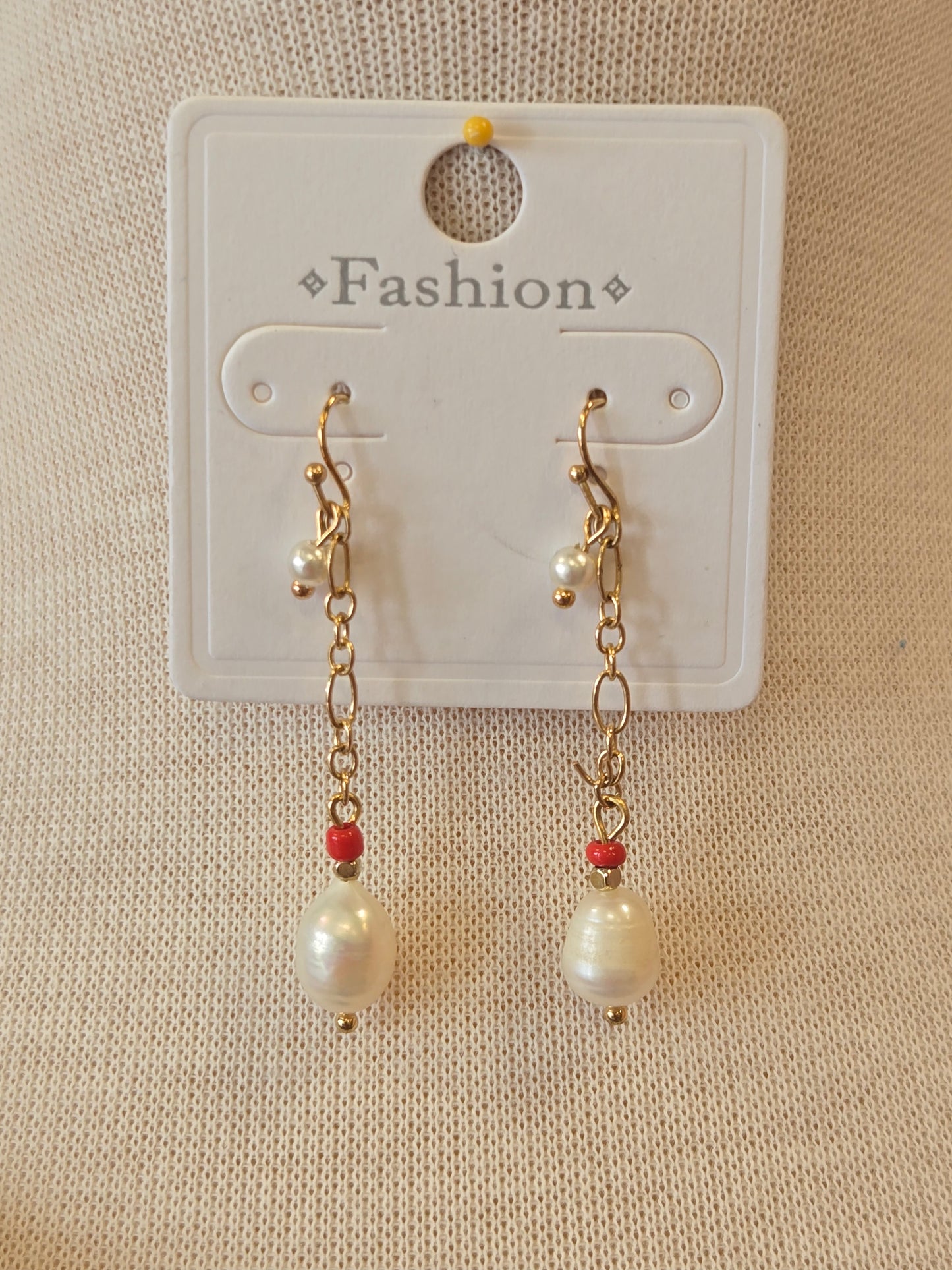 Pearl Dangle Earrings