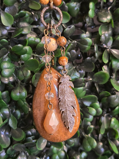 Taupe Mix Meadow Necklace