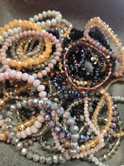 Crystal Beaded Bracelet