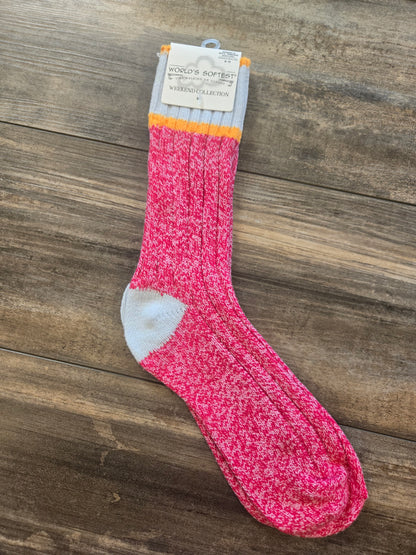 Ribbed Weekend Collection Socks