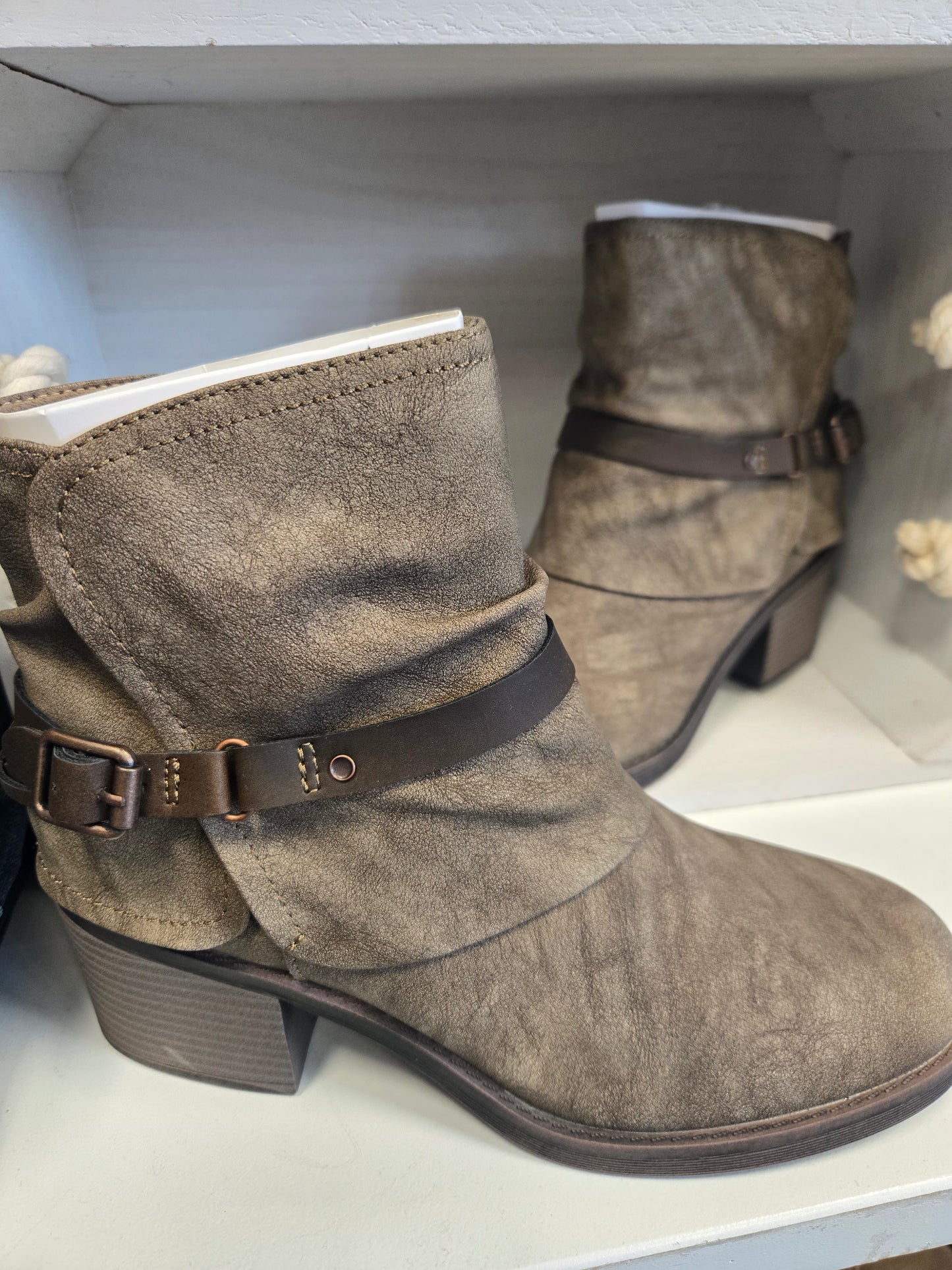 Marta Taupe Bootie