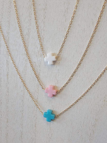 Gold Necklace With Cross