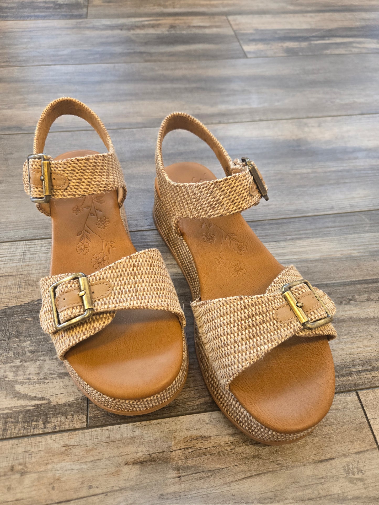 Natural Platform Sandal
