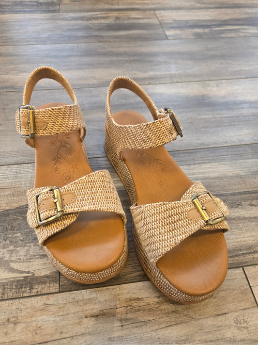 Natural Platform Sandal
