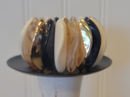 Wide Stretch Bracelet