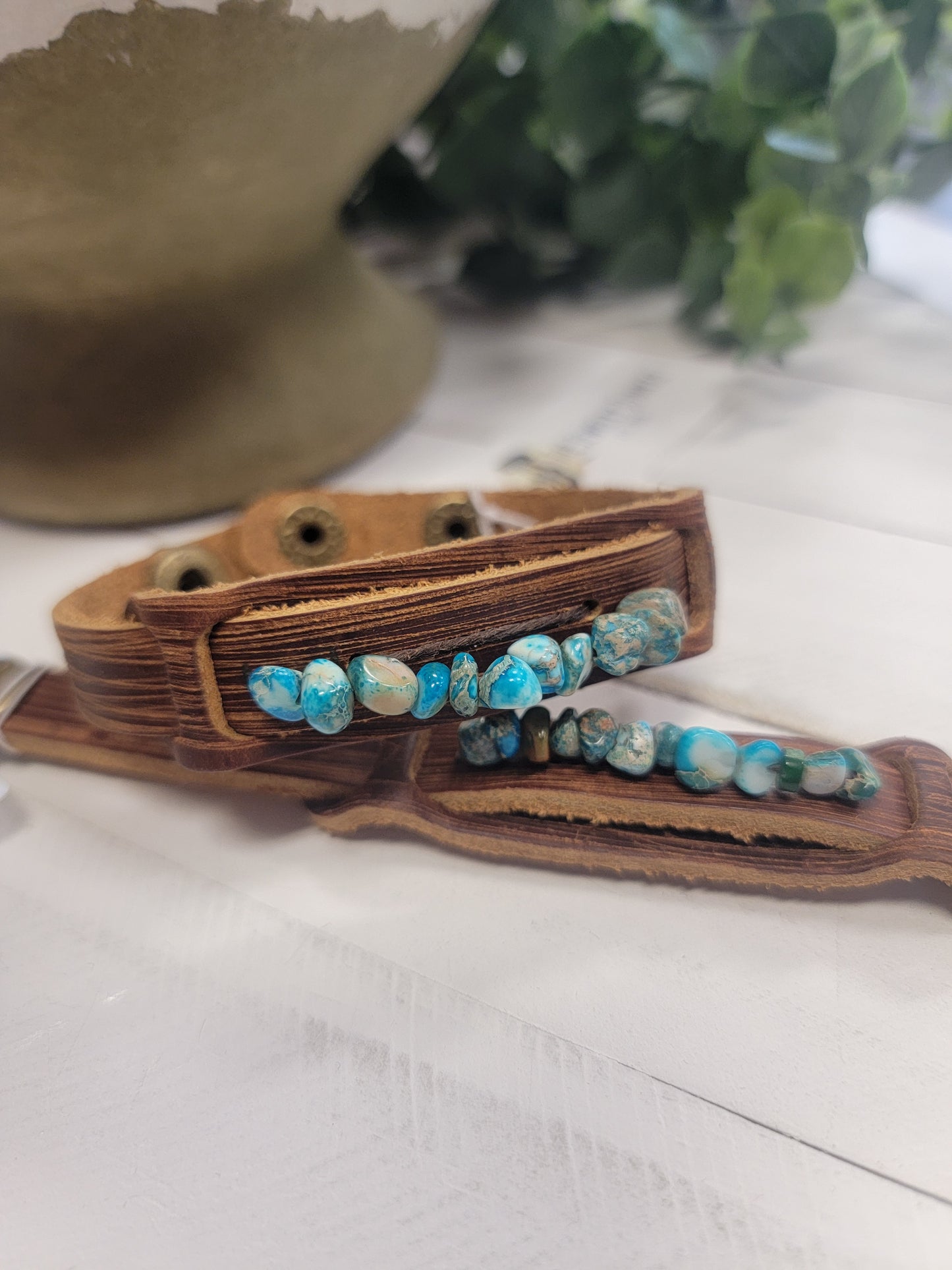 Turquoise Regalite Cuff