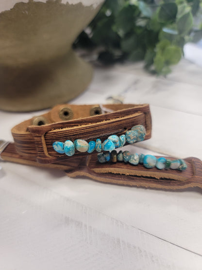 Turquoise Regalite Cuff