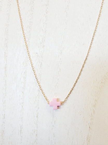 Gold Necklace With Cross