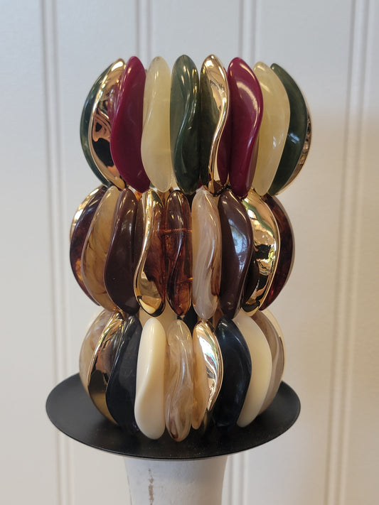 Wide Stretch Bracelet