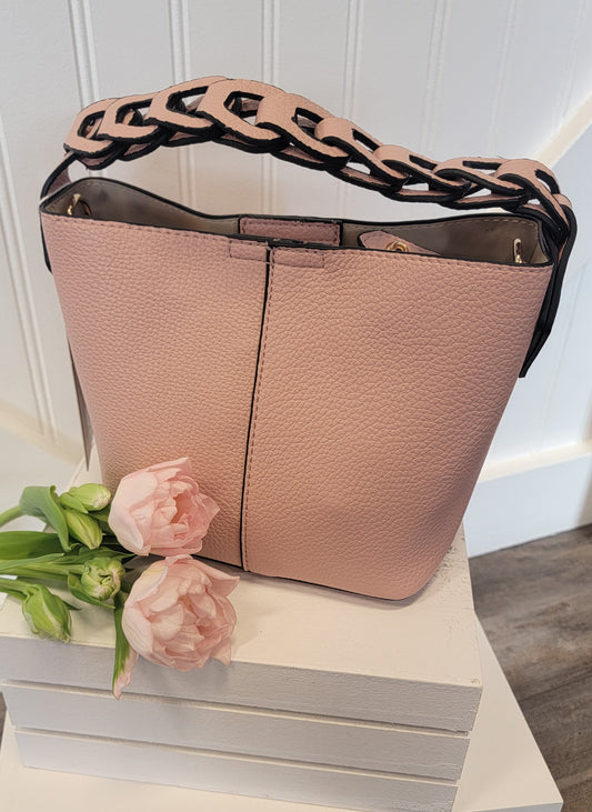 Pink Nora Bucket Bag