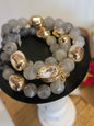 Rhinestone Accent Stretch Bracelet