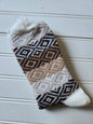 Diamond Pattern Weekend Collection Socks