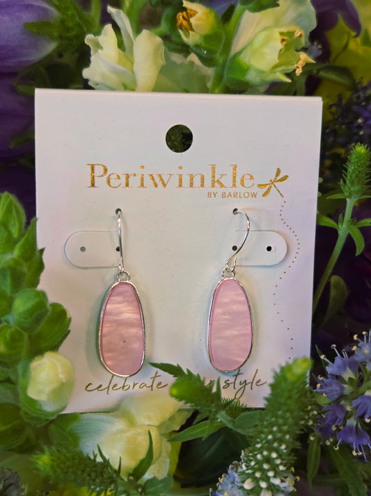 Pink Shell Earrings