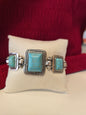 Turquoise and Silver Bracelet