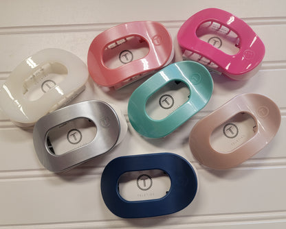 Teleties Flat Round Small Clip