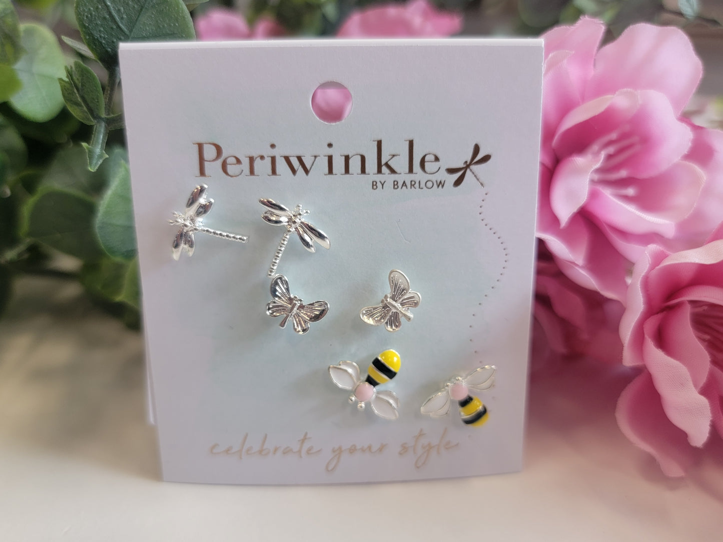 Winged Friends Earring Set