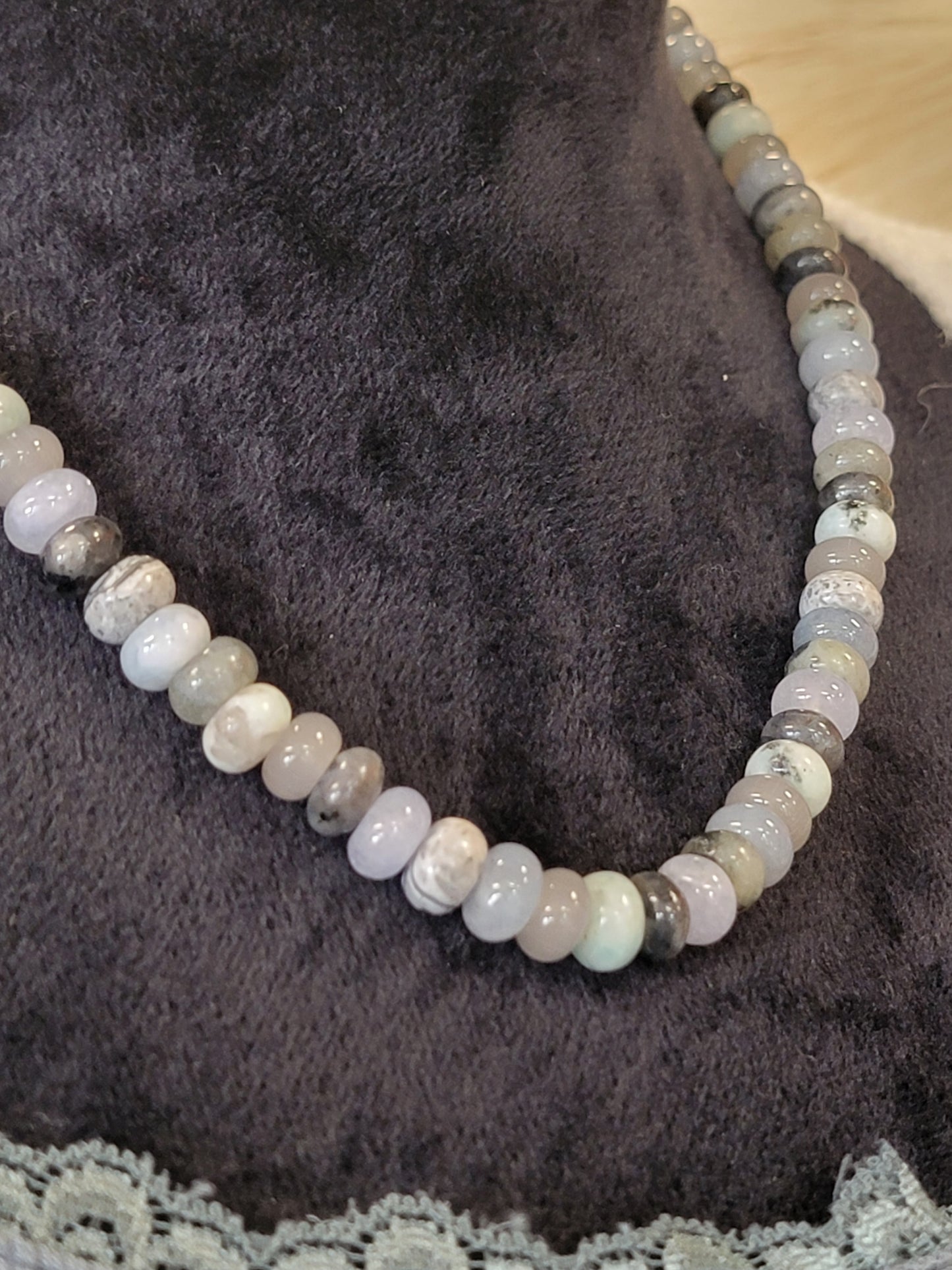 Multi Colored "Candy" Bead Necklace