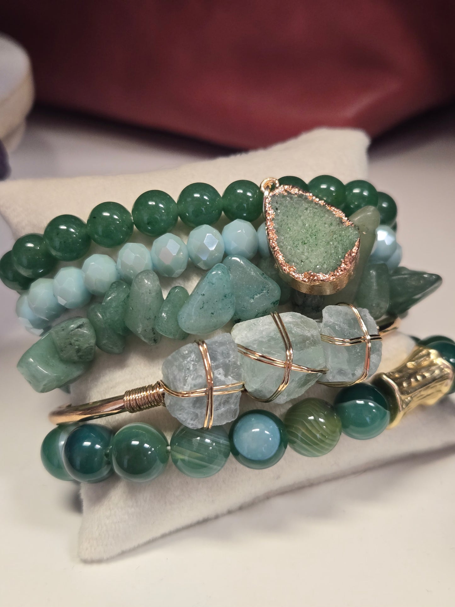 Jade Bracelet Set of 5