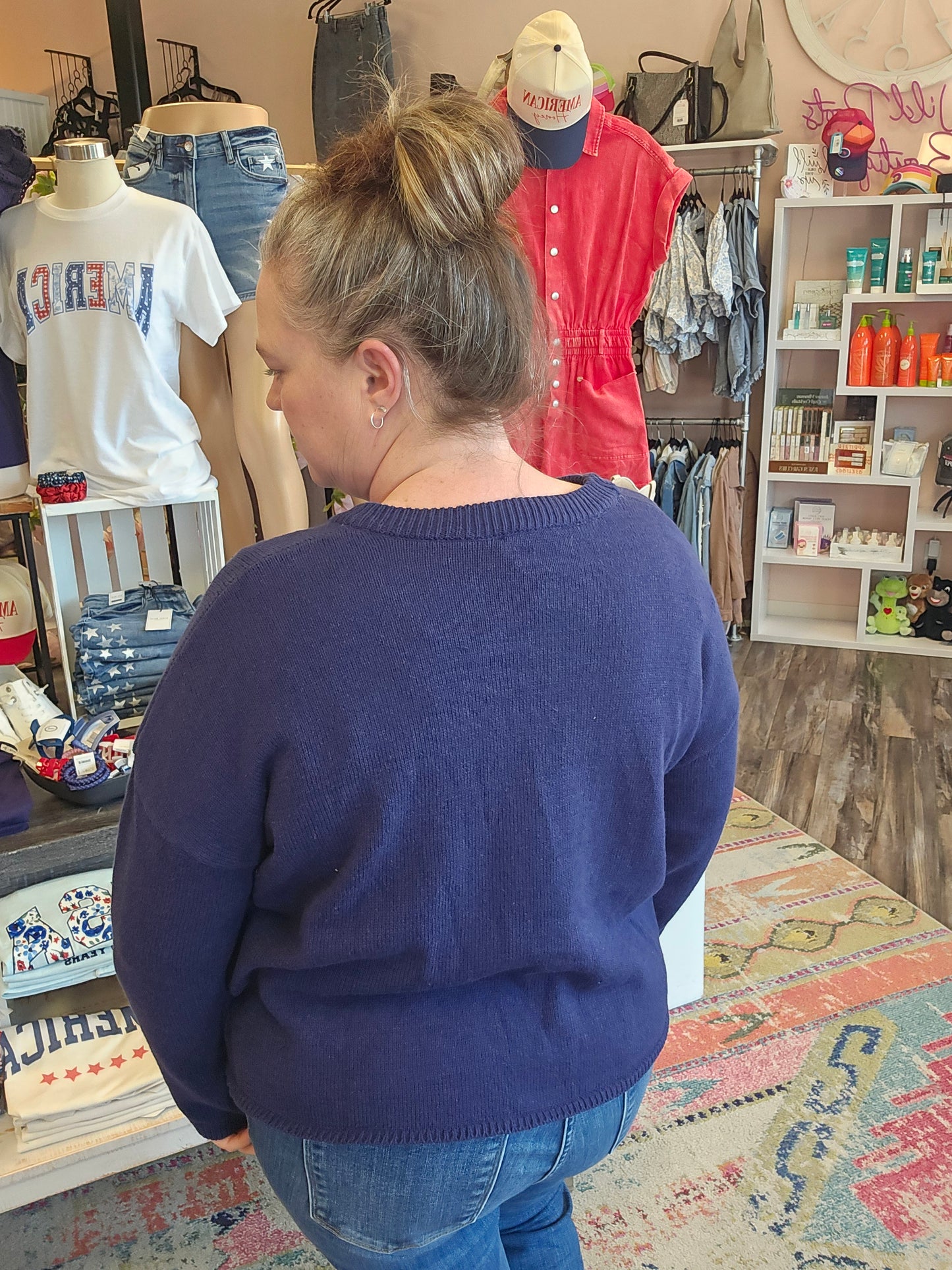 Star Knit Sweater
