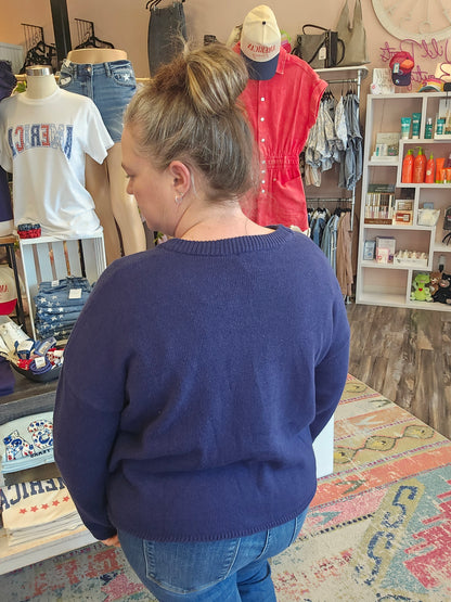 Star Knit Sweater