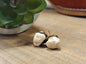 White Turquoise Studs