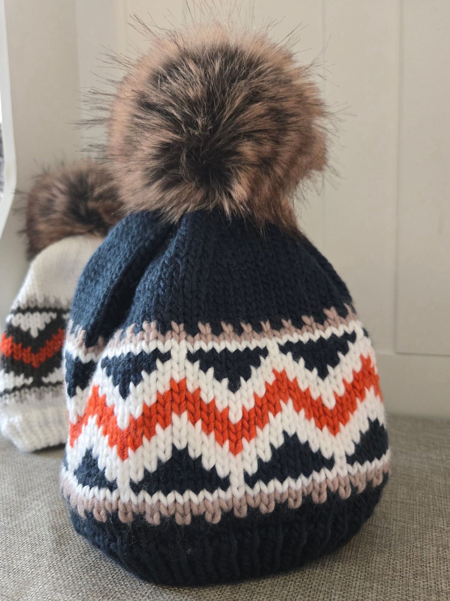 Knit Multi Pom Beanie