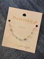 Multicolored Anklet