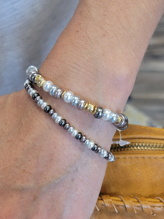 Stretch Pearl Bracelet