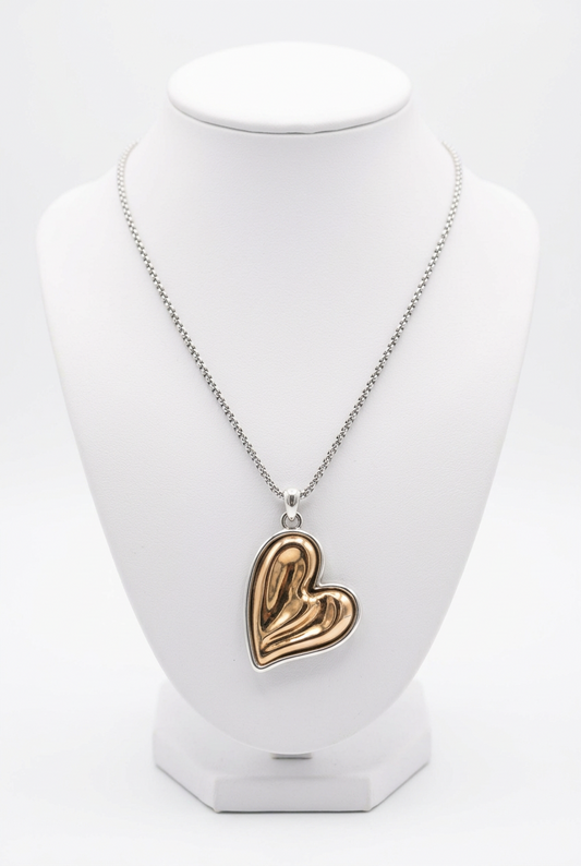 Gold and Silver Necklace