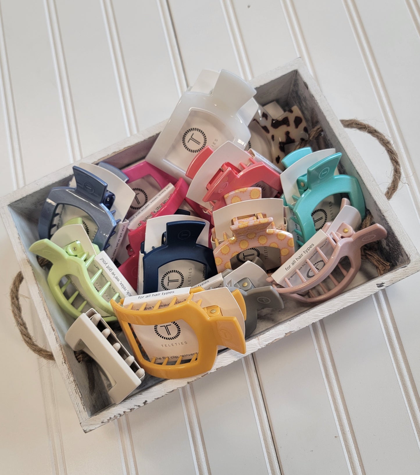 Teleties Flat Square Small Clip