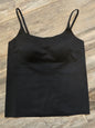 Cami Bralette with Lace Panel Back