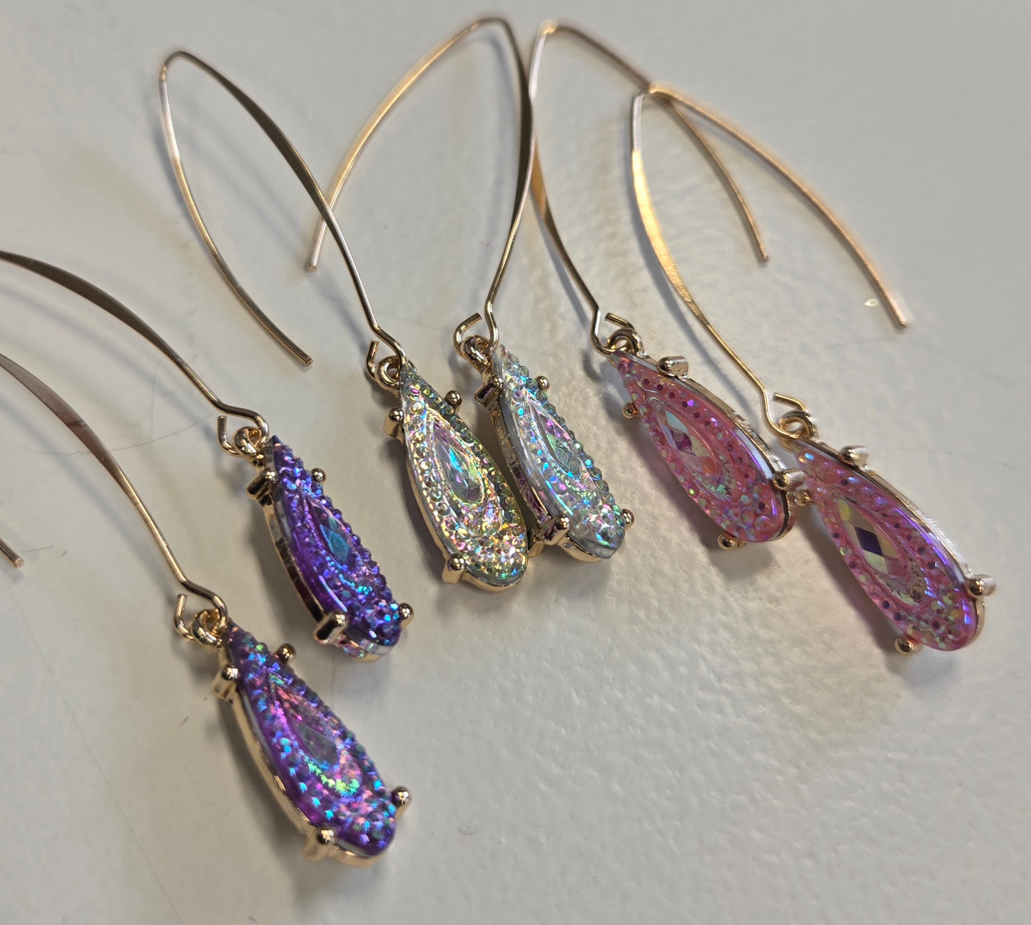 Crystal Teardrop Earrings