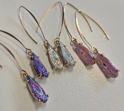 Crystal Teardrop Earrings