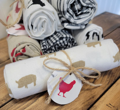 Farmhouse Assorted Dishtowels