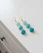 Turquoise Clover Earrings
