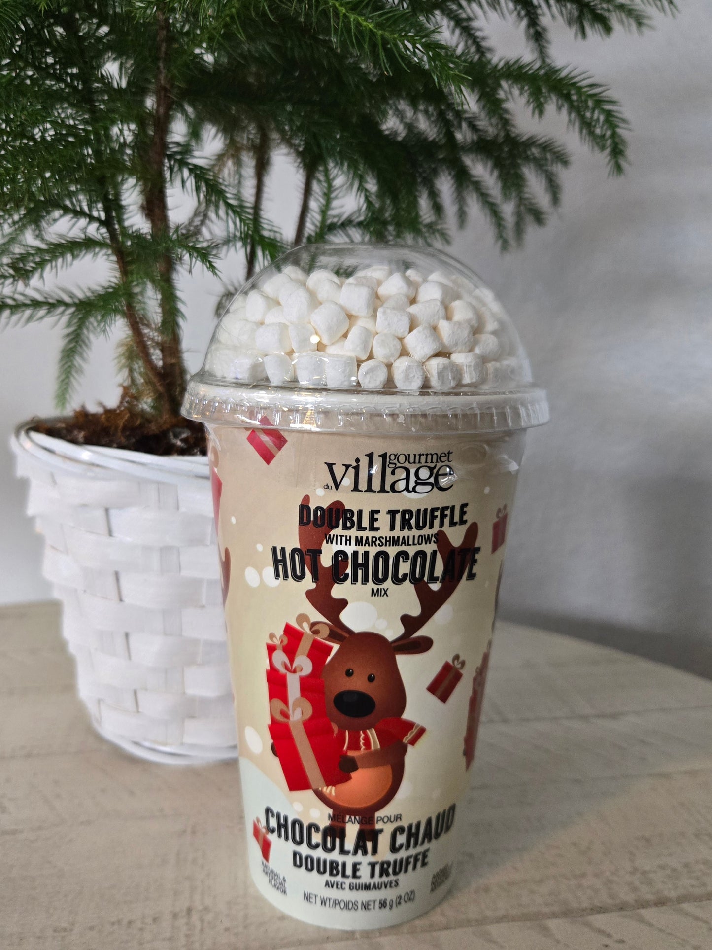Reindeer Hot Chocolate Cup