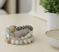 Julie Bracelet Set White