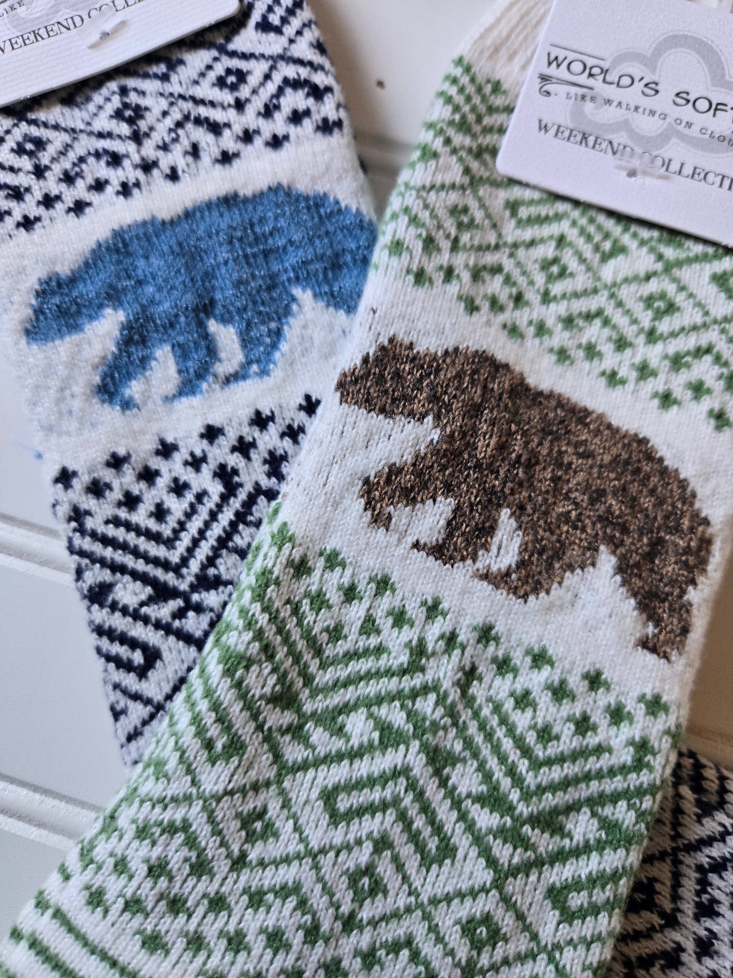 Whimsical Bear Weekend Collection Socks