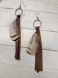 Boho Tassel & Feather Earring