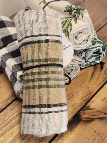 Greenhouse Assorted Dishtowels
