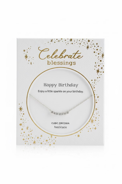 Happy Birthday Necklace