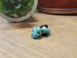 Blue Turquoise Beaded Stud Earrings