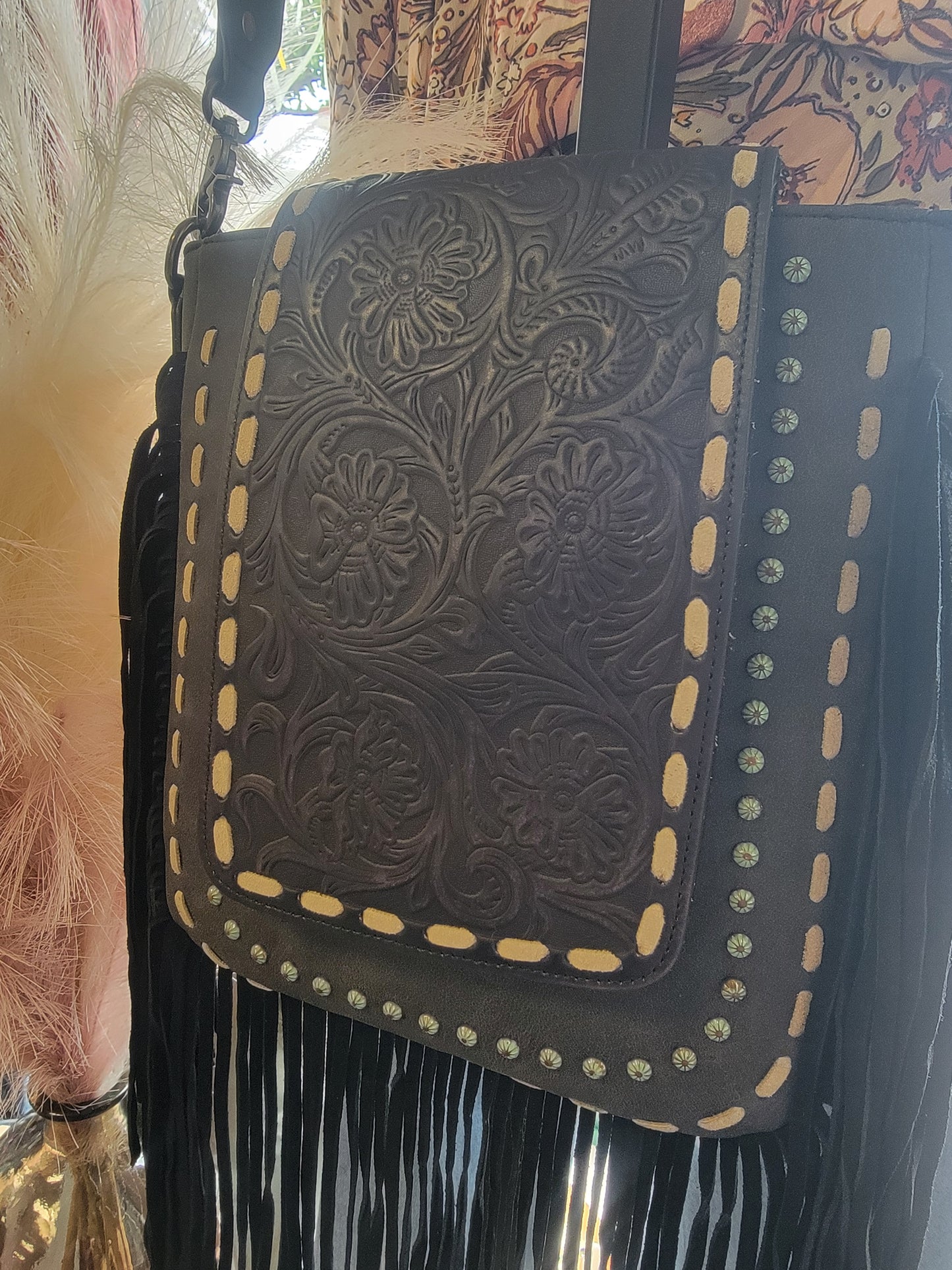 Fringe Crossbody Purse