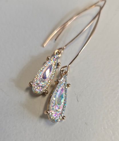 Crystal Teardrop Earrings