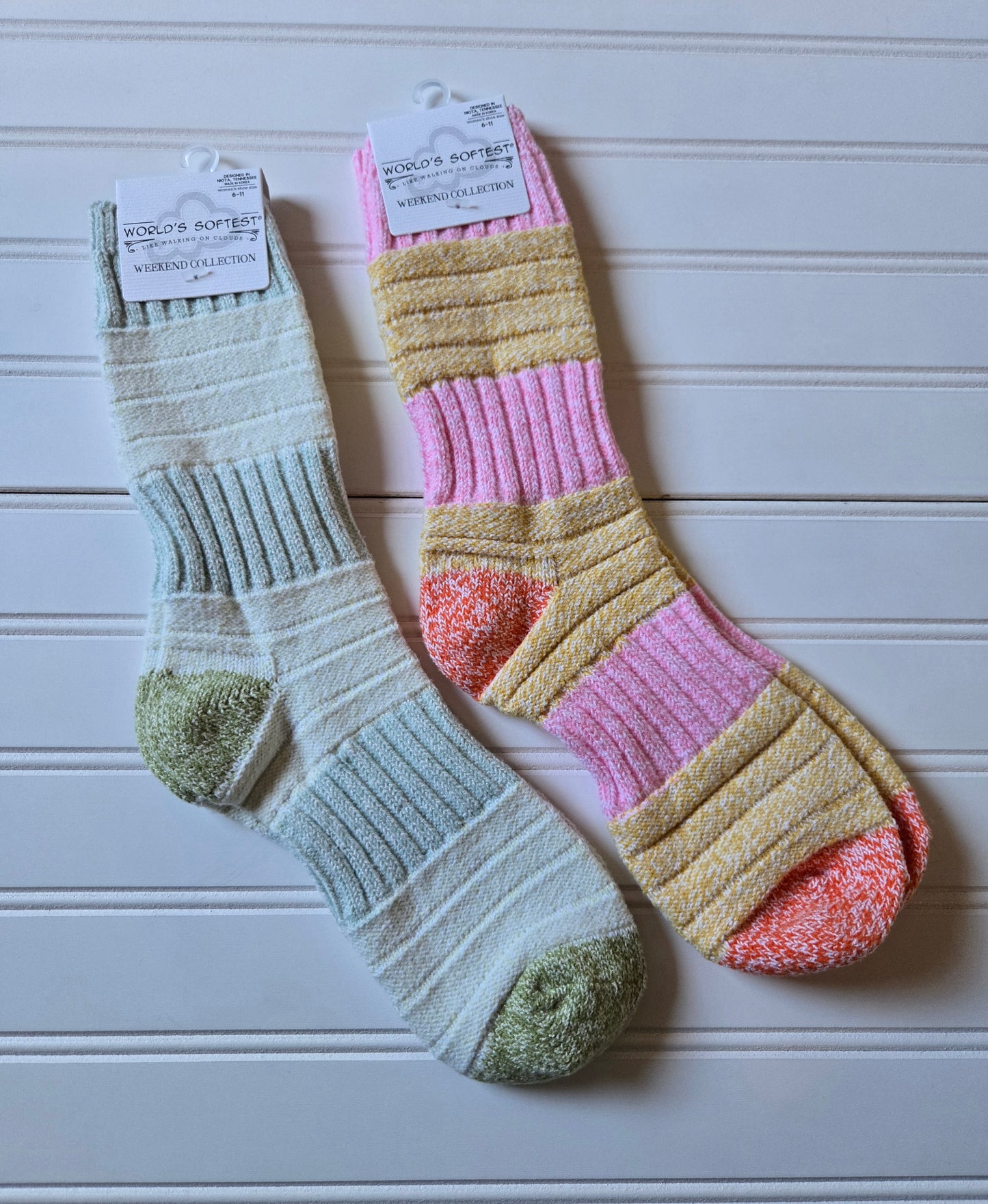 Colorblock Weekend Collection Socks