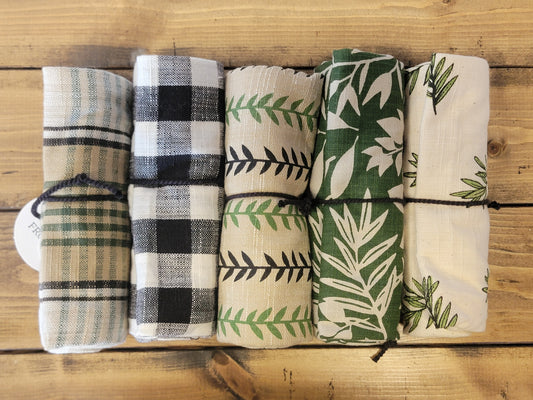 Greenhouse Assorted Dishtowels