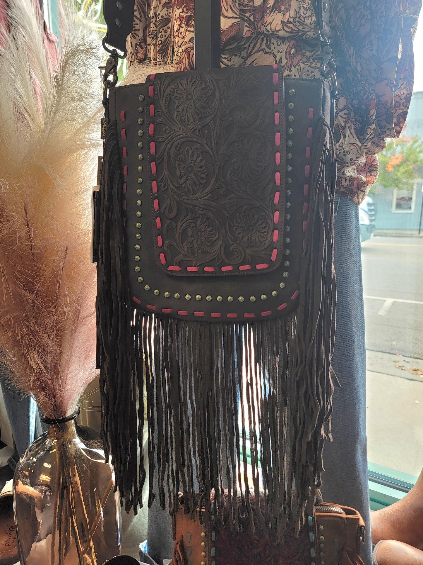 Fringe Crossbody Purse