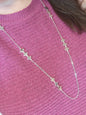 Silver Cross and Chain Necklace