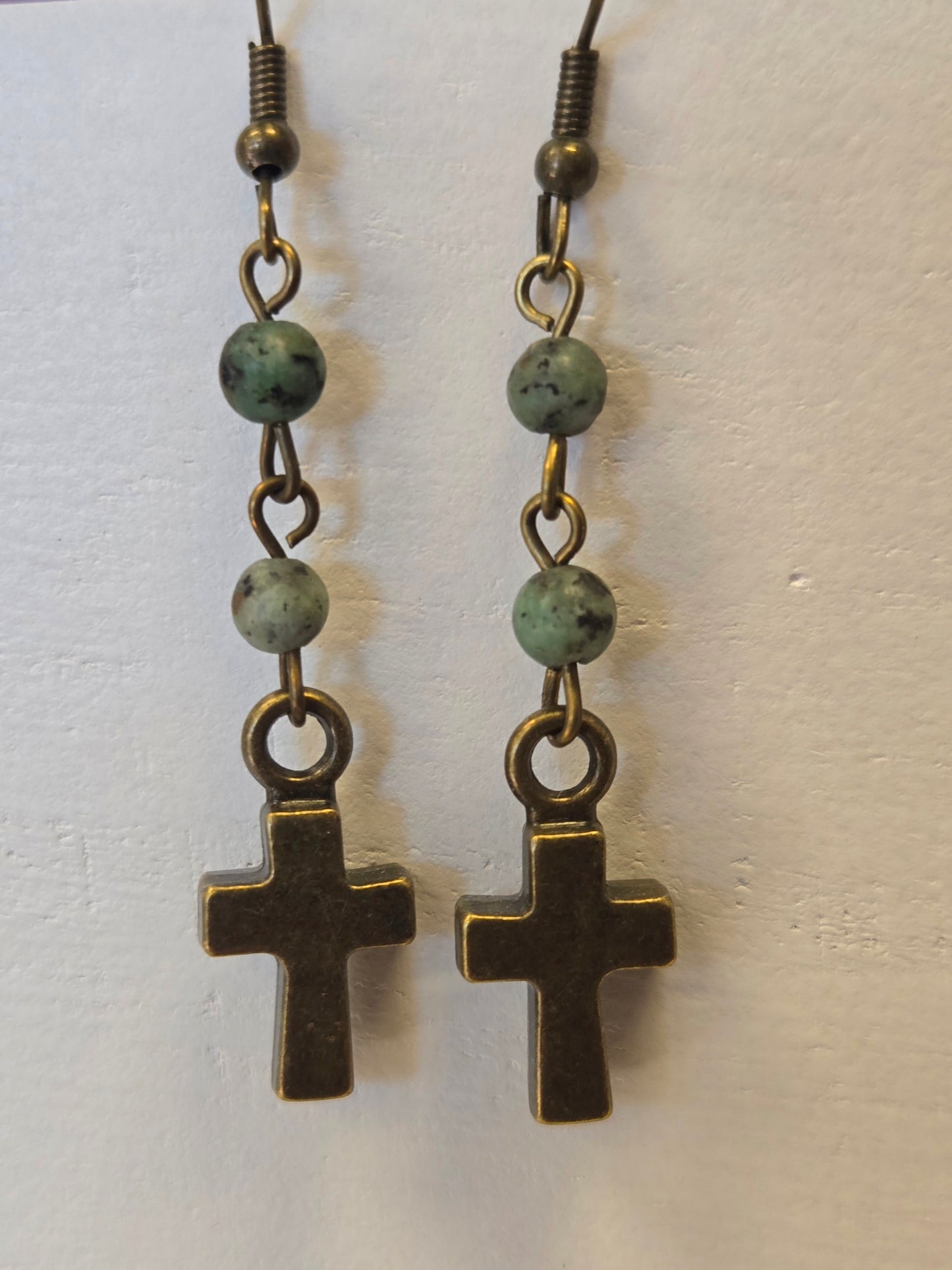 African Turquoise Phoebe Earrings